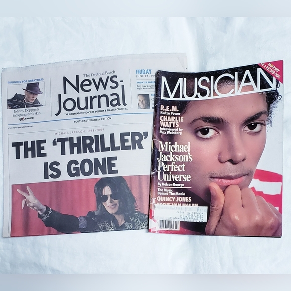 Michael Jackson Magazine & Paper - Picture 1 of 7